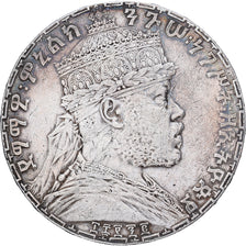 Etiópia, Menelik II, 1 Birr, EE1895 (1903), MDP, Prata, EF(40-45), KM:19