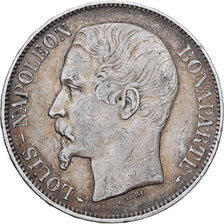 France, Napoléon III, 5 Francs, 1852, Paris, EF(40-45), Silver, KM:773.1