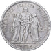 Moneta, Francja, Hercule, 5 Francs, 1878, Bordeaux, VF(30-35), Srebro, KM:820.2