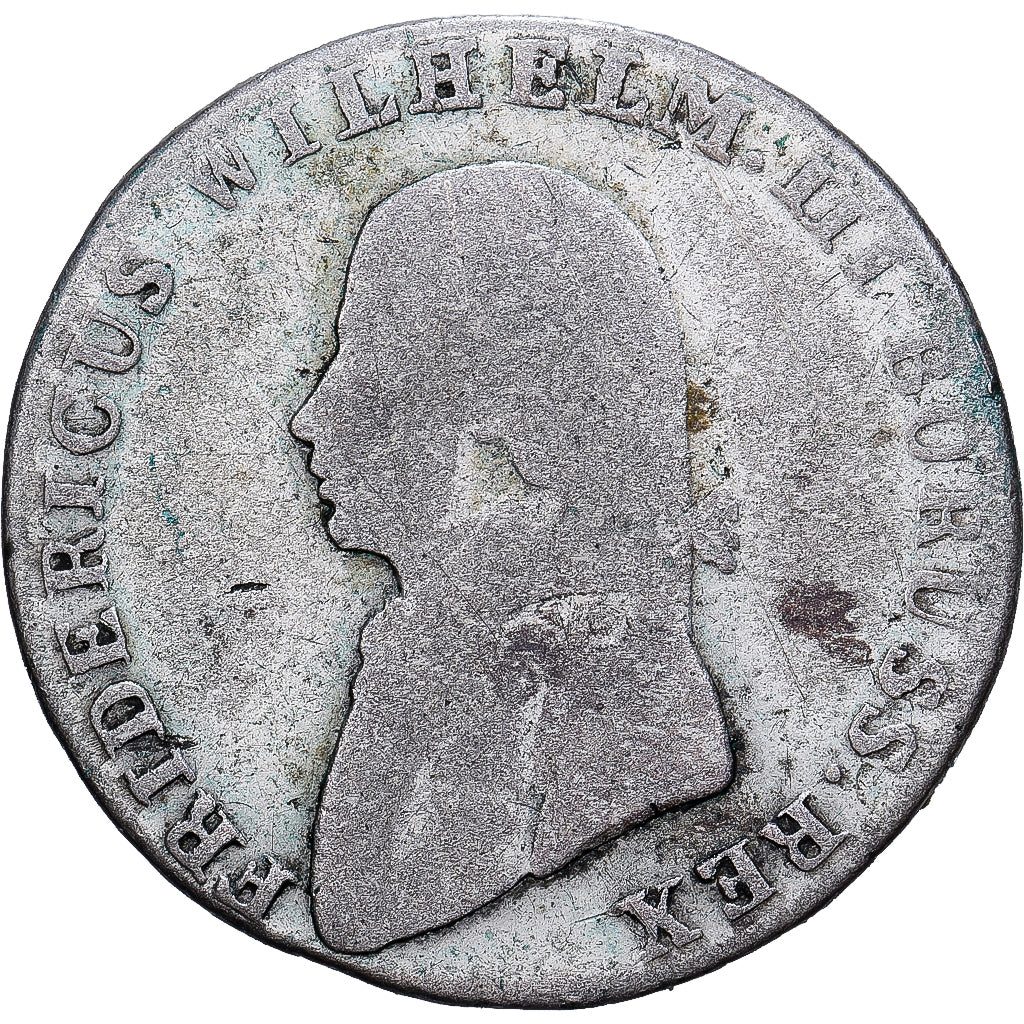 États allemands, PRUSSIA, Friedrich Wilhelm III, 4 Groschen, 1804, Berlin