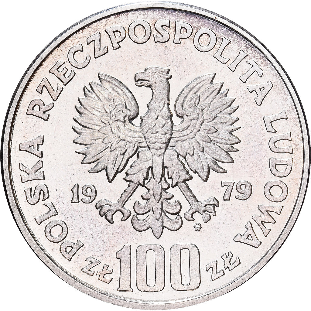 Münze, Polen, 100 Zlotych, 1979, Warsaw, STGL, Silber, KM:104