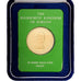 Jordanië, Hussein, 25 Dinars, 1977, Franklin Mint, Goud, FDC, KM:33.1