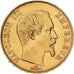 Francia, Napoleon III, 50 Francs, Napoléon III, 1856, Paris, Oro, BB, KM:785.1
