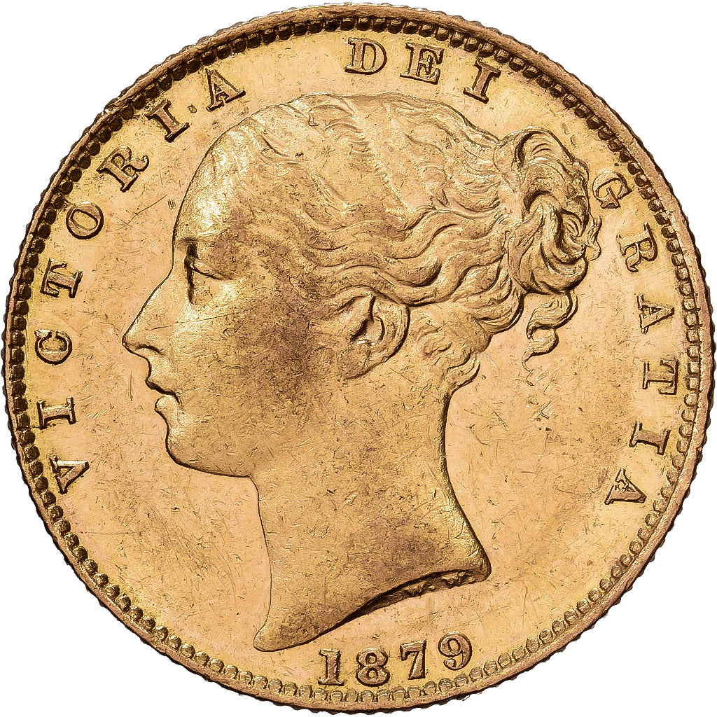 Australia, Victoria, 1 Sovereign, 1879, Sydney, Oro, SPL-