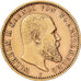 Deutsch Staaten, WURTTEMBERG, Wilhelm II, 10 Mark, 1900, Freudenstadt, Gold, SS
