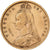 Grande-Bretagne, Victoria, 1/2 Sovereign, 1890, British Royal Mint, Or, TTB