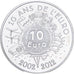 França, 10 Euro, 2012, Proof, MS(65-70), Prata, Gadoury:EU524, KM:1889