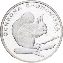 Polska, 500 Zlotych, 1985, Warsaw, Environnemental Protection, Srebro