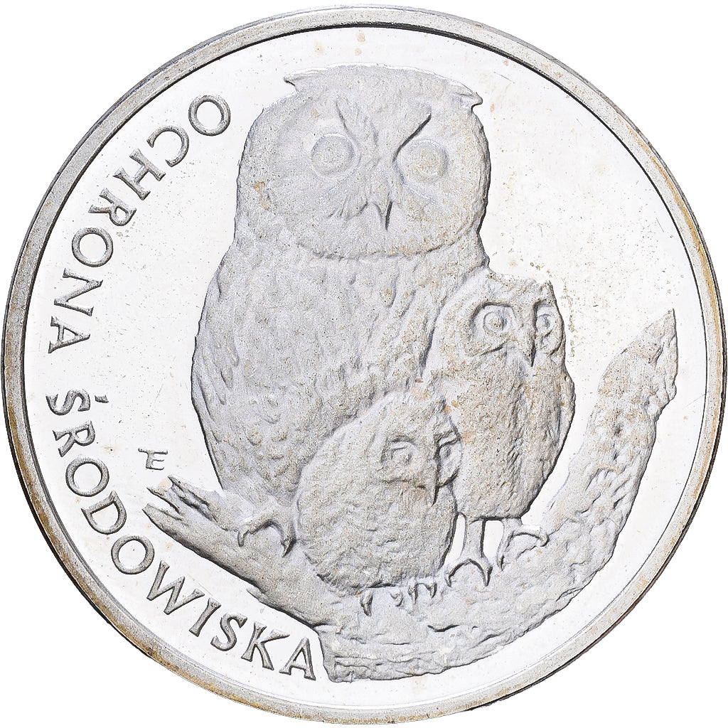 Coin, Poland, 500 Zlotych, 1986, Warsaw, MS(65-70), Silver, KM:162