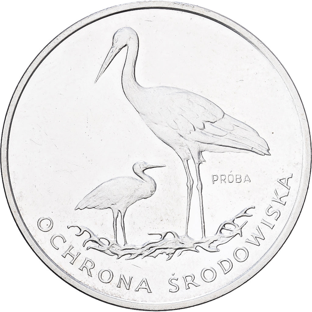 Coin, Poland, 100 Zlotych, 1982, Warsaw, MS(65-70), Silver, KM:141