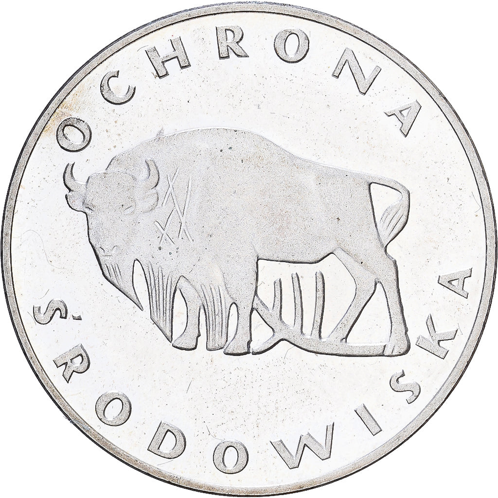 Coin, Poland, 100 Zlotych, 1977, Warsaw, Proof, MS(65-70), Silver, KM:87