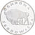 Moneda, Polonia, 100 Zlotych, 1977, Warsaw, Proof, FDC, Plata, KM:87