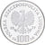 Moneda, Polonia, 100 Zlotych, 1977, Warsaw, Proof, FDC, Plata, KM:87
