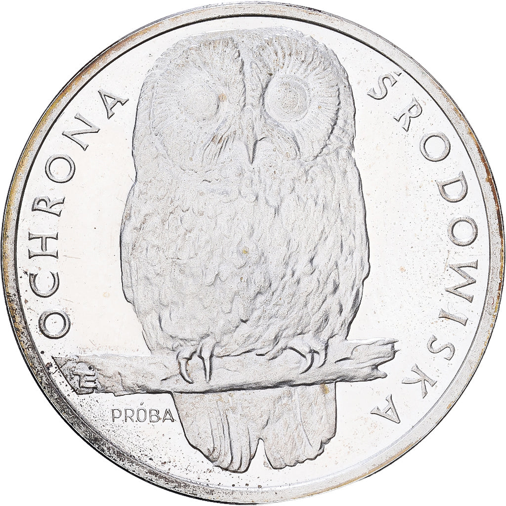 Coin, Poland, 1000 Zlotych, 1986, Warsaw, MS(65-70), Silver, KM:Pr548