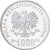 Coin, Poland, 1000 Zlotych, 1986, Warsaw, MS(65-70), Silver, KM:Pr548