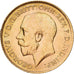 Gran Bretagna, George V, 1/2 Sovereign, 1913, SPL-, Oro, KM:819