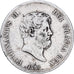 Italian States, NAPLES, Ferdinando II, 120 Grana, 1856, Silver, VF(20-25)