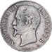 Coin, France, Napoleon III, 5 Francs, 1855, Strasbourg, VF(20-25), Silver