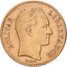 Venezuela, 20 Bolivares, 1879, Caracas, Gold, EF(40-45), KM:32