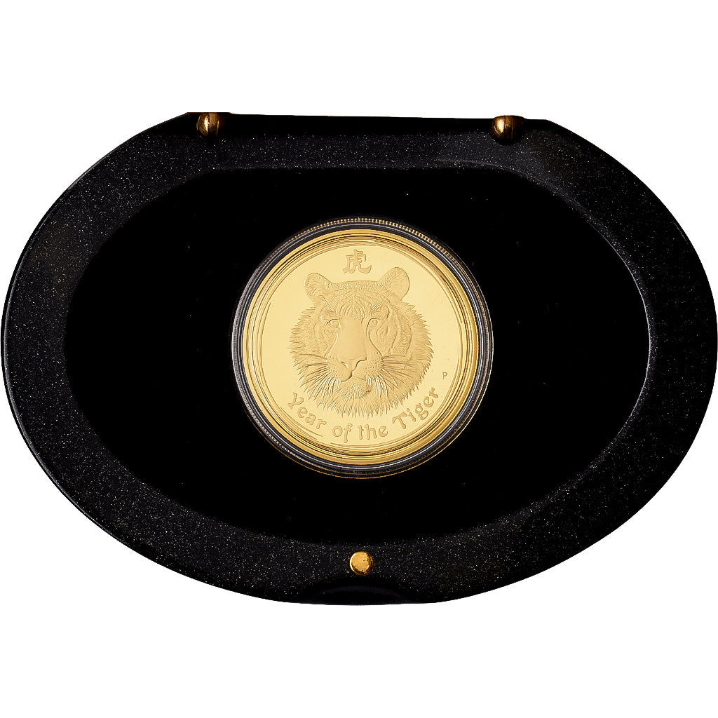 Australië, Elizabeth II, 100 Dollars, 1 Oz, Lunar, 2010, Perth, Goud, FDC