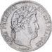 Coin, France, Louis-Philippe, 5 Francs, 1841, Strasbourg, VF(30-35), Silver