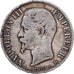 Munten, Frankrijk, Napoleon III, 5 Francs, 1856, Lyon, FR+, Zilver, KM:782.3