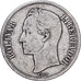 Moneta, Venezuela, Gram 25, 5 Bolivares, 1936, MB+, Argento, KM:24.2