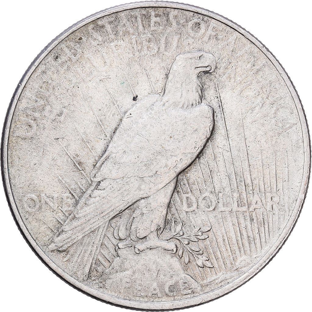 UNITED STATES, Peace Dollar, Dollar, 1922, U.S. Mint, KM #150, EF(40-45),...