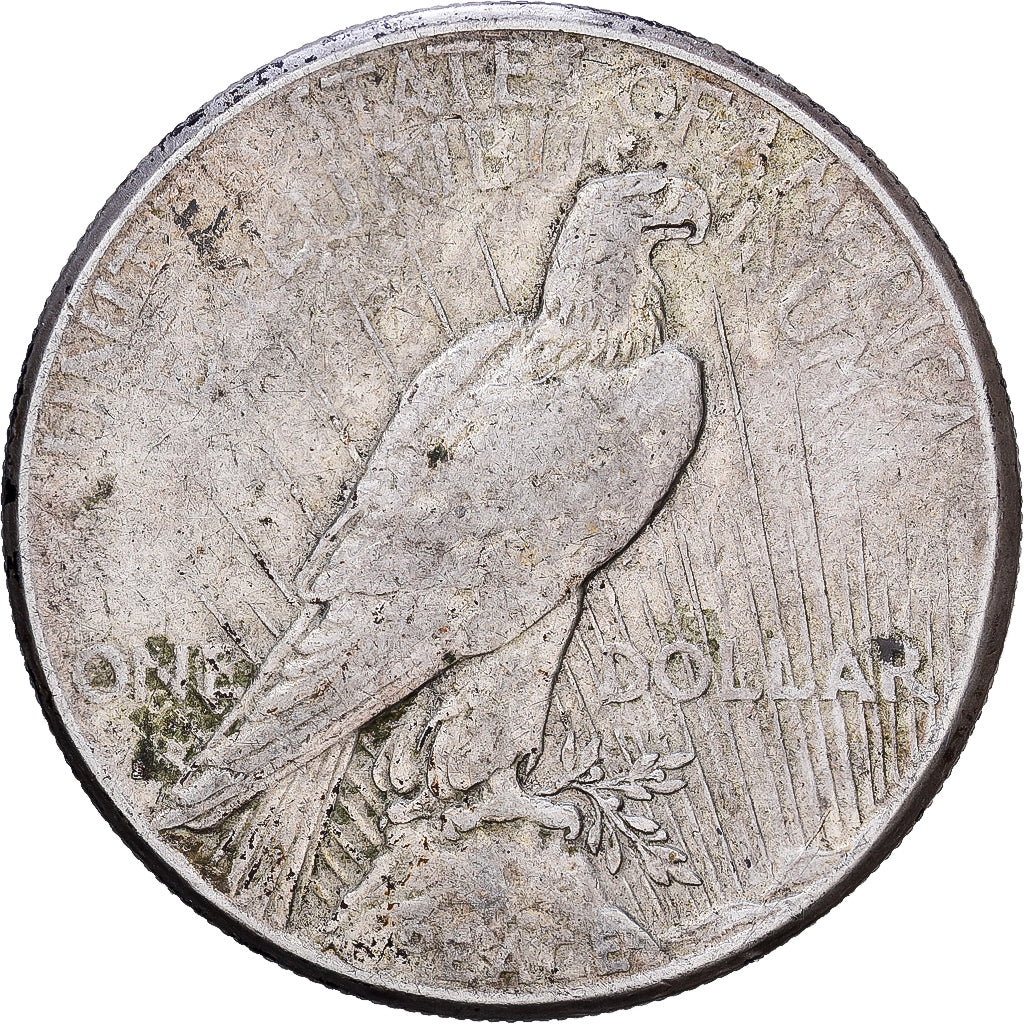 Estados Unidos, Dollar, Peace Dollar, 1922, San Francisco, Plata, MBC, KM:150