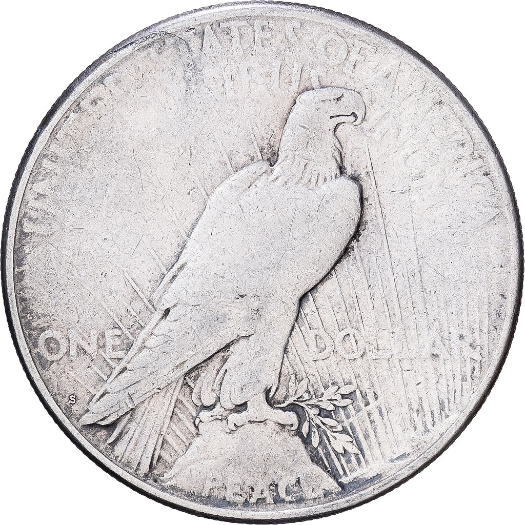Verenigde Staten, Dollar, 1923, San Francisco, Zilver, ZF, KM:150