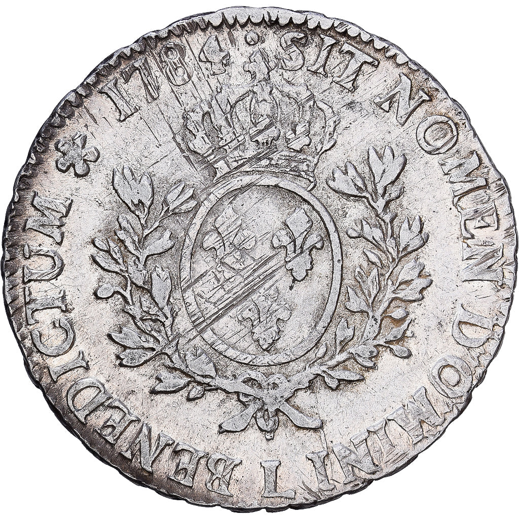 Monnaie, France, Louis XVI, Écu aux branches d'olivier, Ecu, 1784, Bayonne, TB