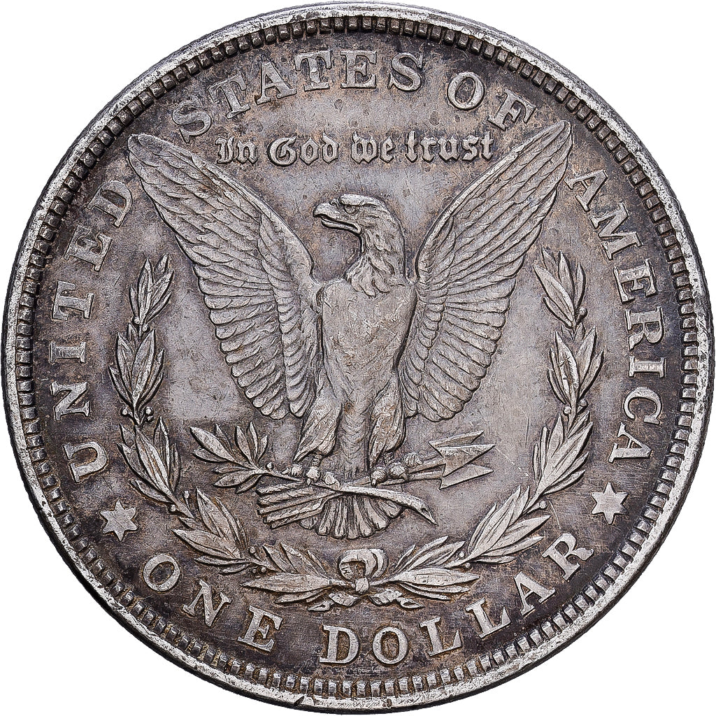 Vereinigte Staaten, Dollar, Morgan, 1921, Philadelphia, Silber, S+, KM:110