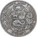 Monnaie, Pérou, Sol, 1925, Philadelphie, TTB, Argent, KM:218.1