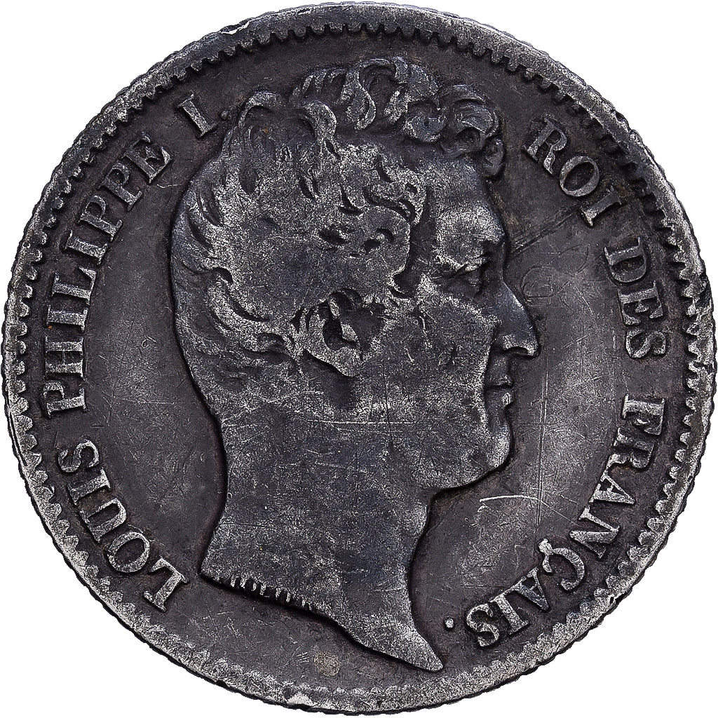 France, Louis Philippe I, Franc, 1831, Lille, Silver, VF(20-25), Gadoury:452