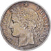 Moneta, Francia, Cérès, Franc, 1871, Paris, BB+, Argento, KM:822.1