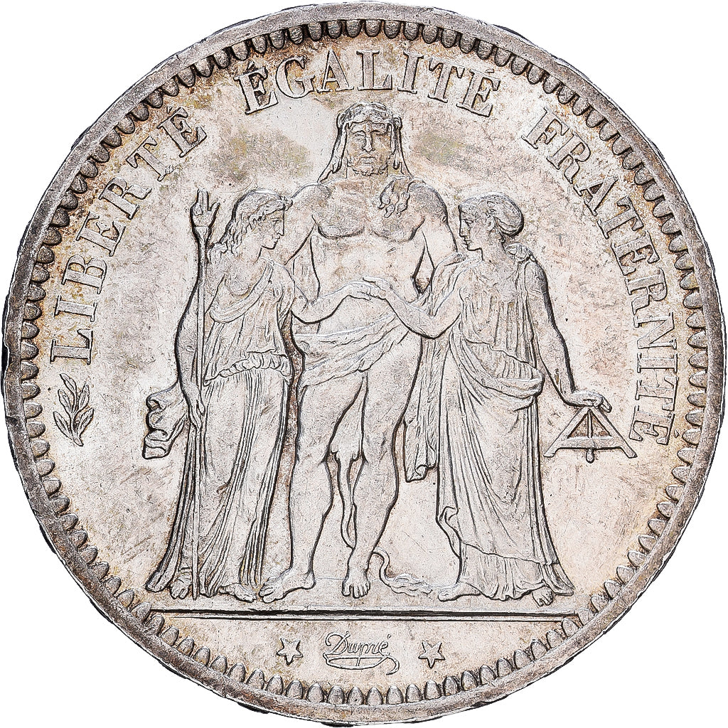 Coin, France, Hercule, 5 Francs, 1872, Paris, EF(40-45), Silver, KM:820.1