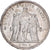 Moeda, França, Hercule, 5 Francs, 1872, Paris, EF(40-45), Prata, KM:820.1