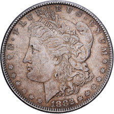 Estados Unidos, Dollar, Morgan Dollar, 1882, Philadelphia, Plata, MBC, KM:110