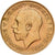 Grã-Bretanha, George V, 1/2 Sovereign, 1914, Dourado, EF(40-45), KM:819