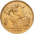 GREAT BRITAIN, 1/2 Sovereign, 1908, KM #804, EF(40-45), Gold, 3.98