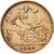 GREAT BRITAIN, 1/2 Sovereign, 1905, KM #804, EF(40-45), Gold, 3.96