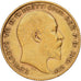 Gran Bretagna, Edward VII, 1/2 Sovereign, 1905, BB, Oro, KM:804