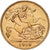 GREAT BRITAIN, 1/2 Sovereign, 1913, KM #819, AU(55-58), Gold, 3.99