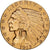 USA, $5, Half Eagle, Indian Head, 1913, U.S. Mint, Złoto, EF(40-45), KM:129