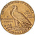 USA, $5, Half Eagle, Indian Head, 1913, U.S. Mint, Złoto, EF(40-45), KM:129