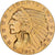 USA, $5, Half Eagle, Indian Head, 1913, San Francisco, Złoto, EF(40-45), KM:129