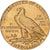 USA, $5, Half Eagle, Indian Head, 1913, San Francisco, Złoto, EF(40-45), KM:129