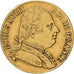 France, 20 Francs, 1815, London, Gold, EF(40-45), KM:1