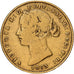Australia, Victoria, Sovereign, 1863, Sydney, Gold, VF(30-35), KM:4