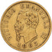 Italy, Vittorio Emanuele II, 10 Lire, 1863, Torino, Gold, EF(40-45), KM:9